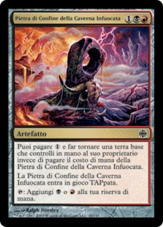 Pietra di Confine della Caverna Infuocata