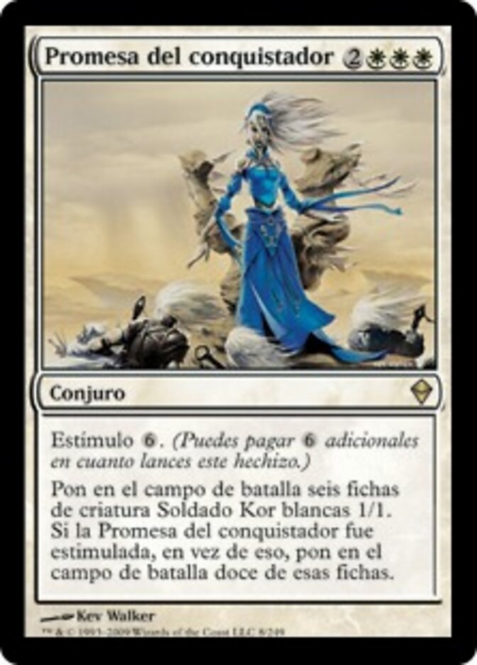 Promesa del conquistador