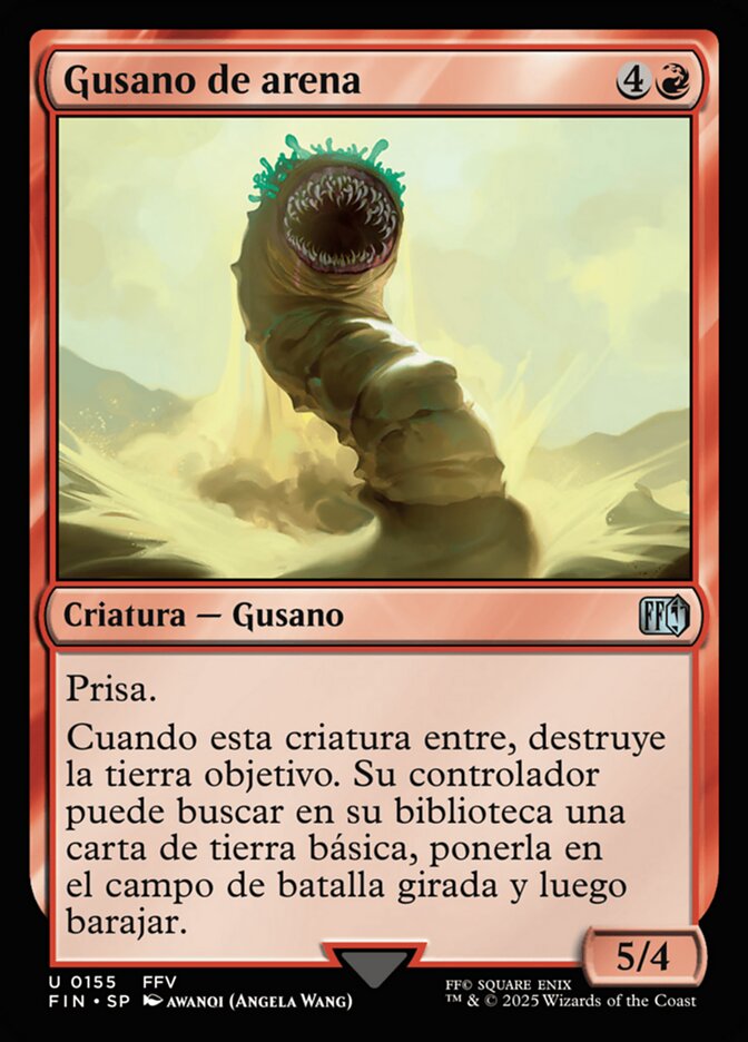 Gusano de arena