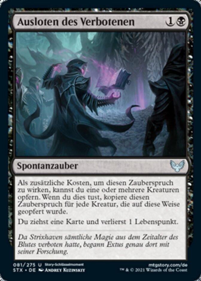Ausloten des Verbotenen