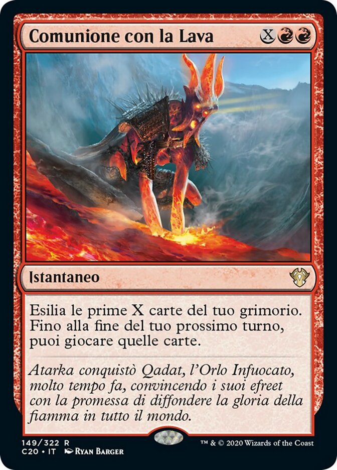 Comunione con la Lava