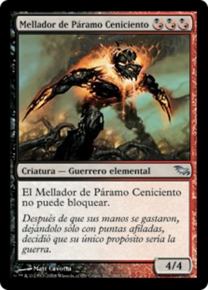Mellador de Páramo Ceniciento