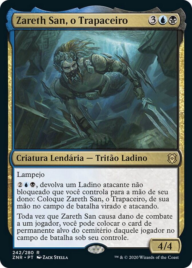 Zareth San, o Trapaceiro