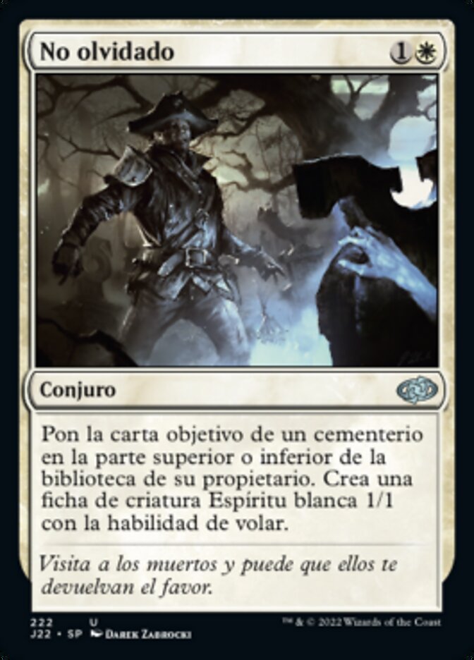 No olvidado