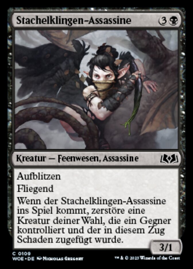 Stachelklingen-Assassine
