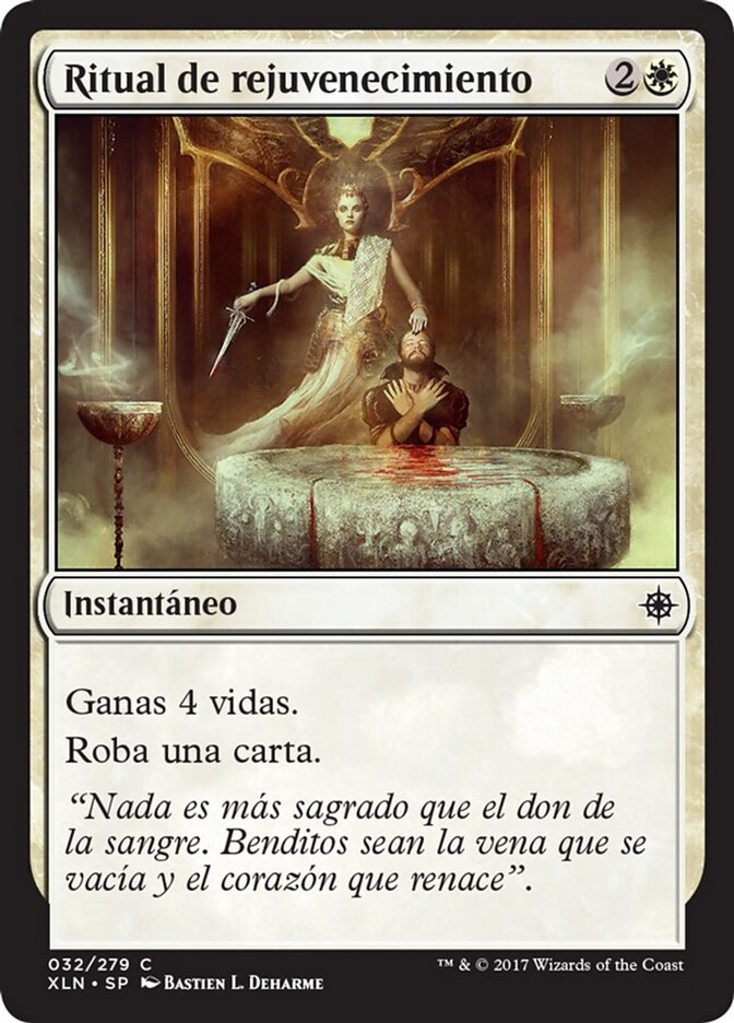 Ritual de rejuvenecimiento