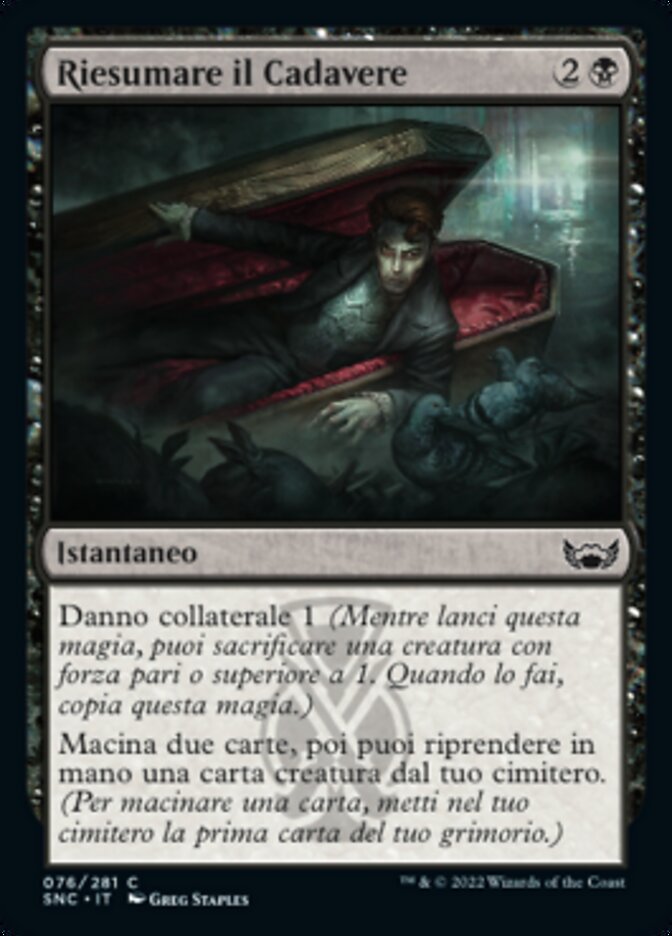 Riesumare il Cadavere