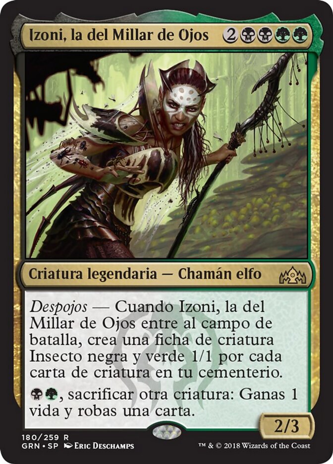 Izoni, la del Millar de Ojos