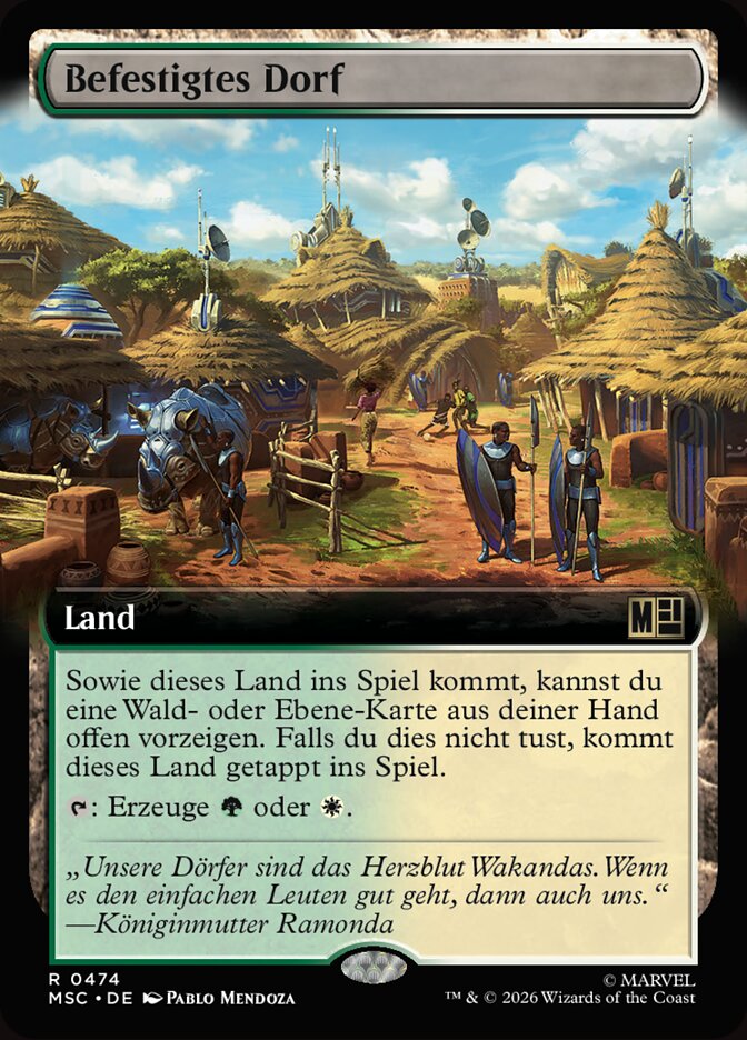 Befestigtes Dorf