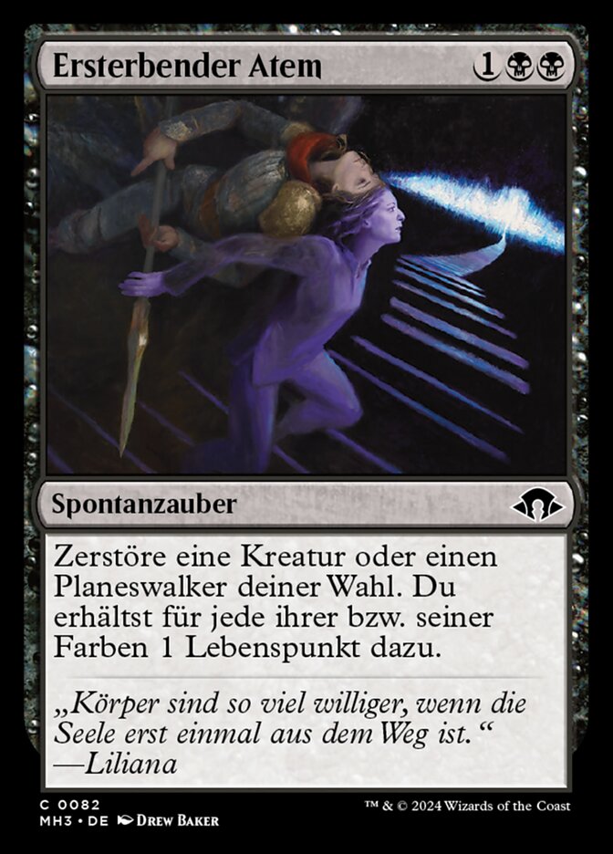 Ersterbender Atem
