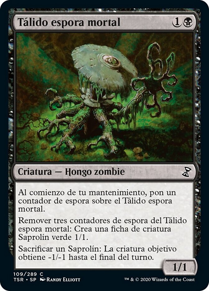 Tálido espora mortal
