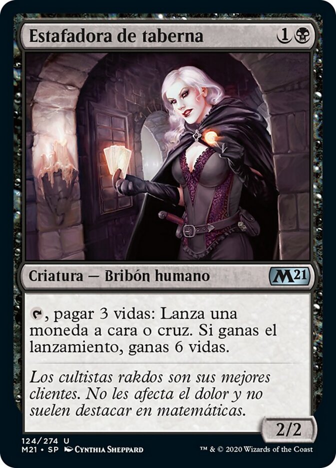 Estafadora de taberna