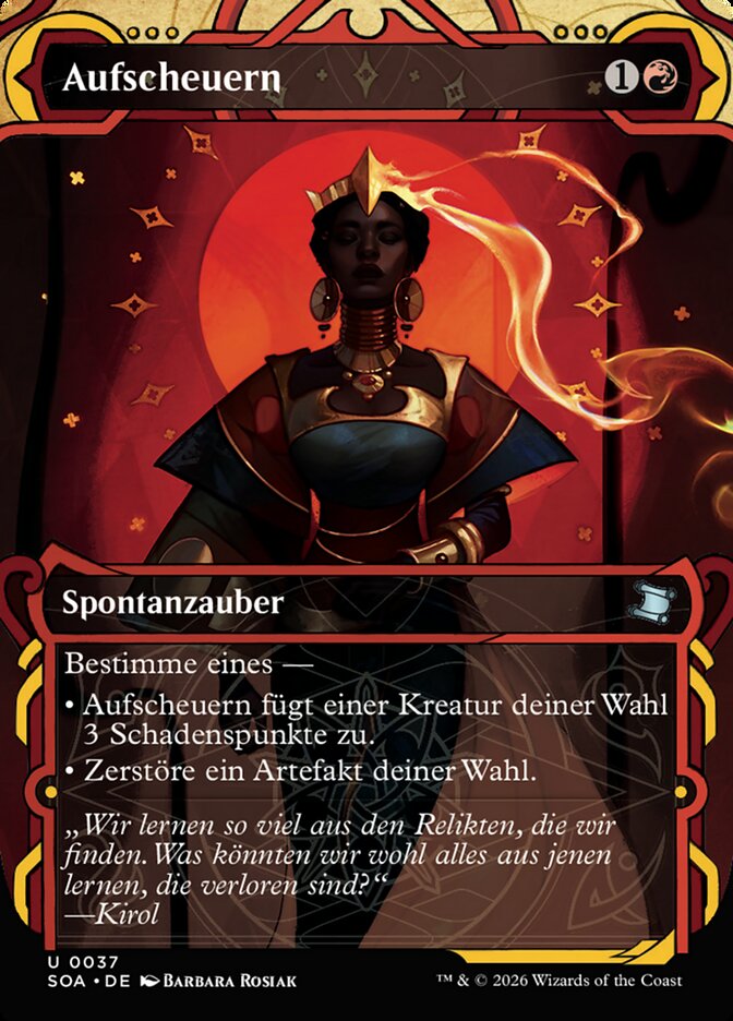 Aufscheuern