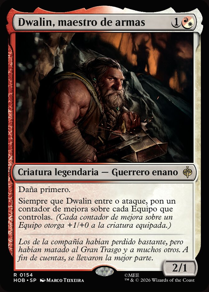 Dwalin, maestro de armas