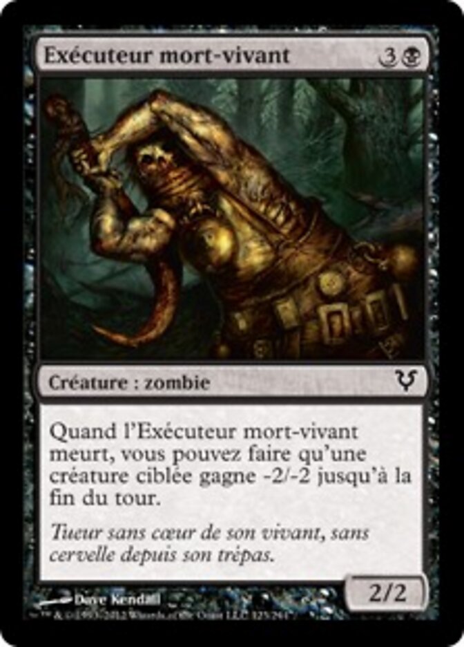 Exécuteur mort-vivant