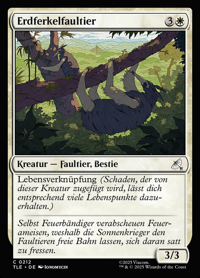 Erdferkelfaultier