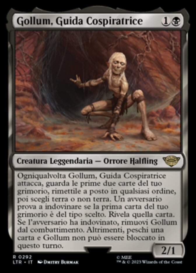Gollum, Guida Cospiratrice