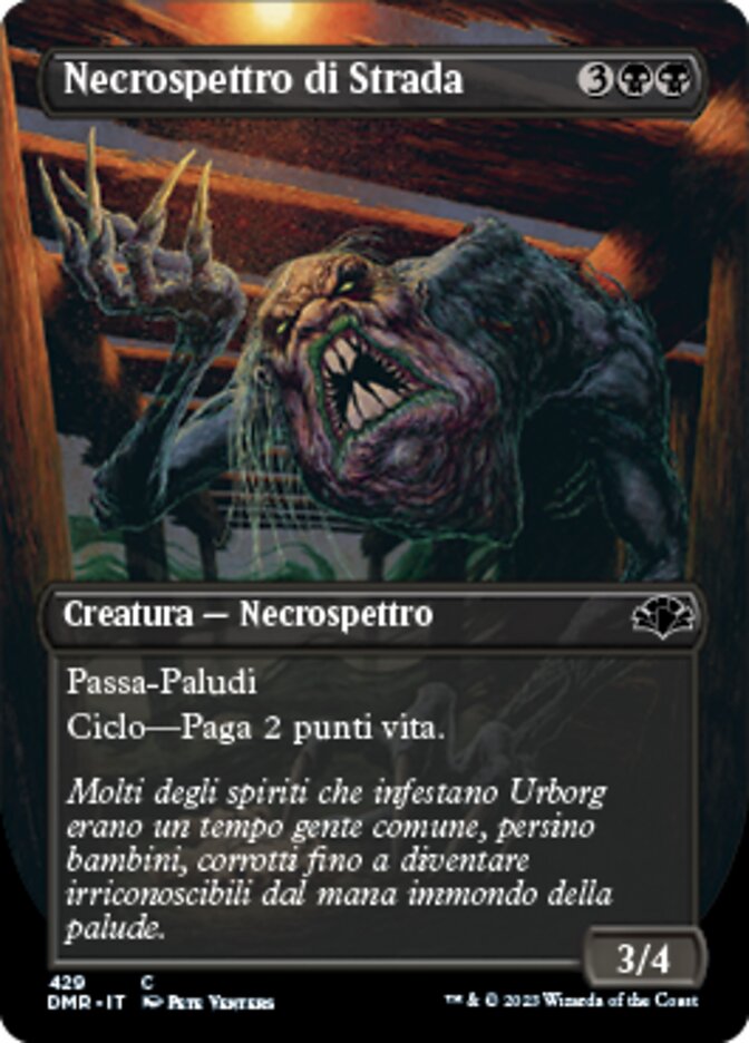 Necrospettro di Strada