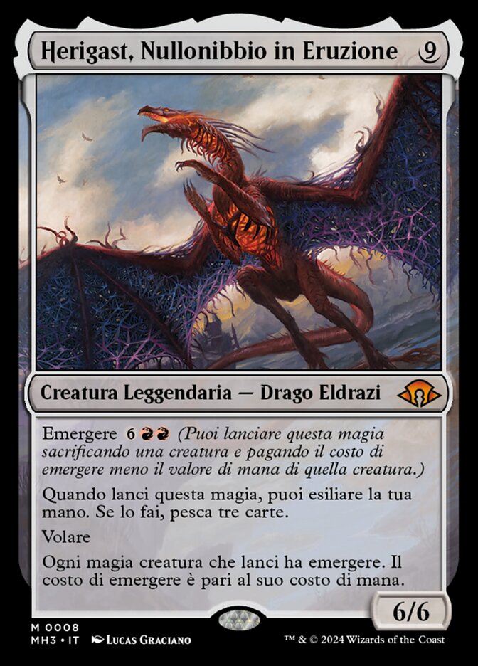 Herigast, Nullonibbio in Eruzione