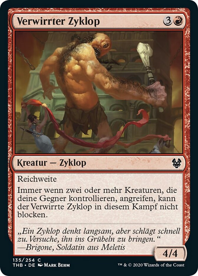 Verwirrter Zyklop