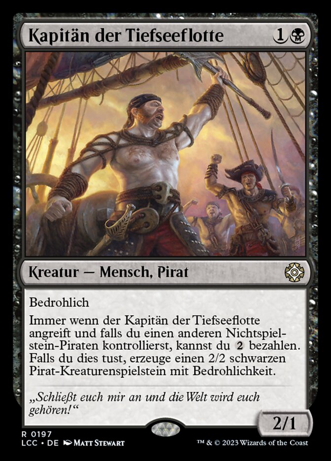 Kapitän der Tiefseeflotte