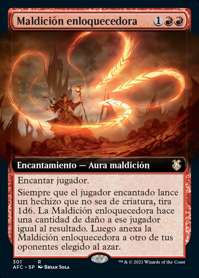 Maldición enloquecedora