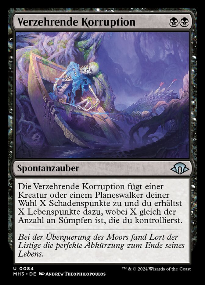 Verzehrende Korruption