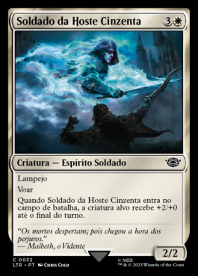 Soldado da Hoste Cinzenta
