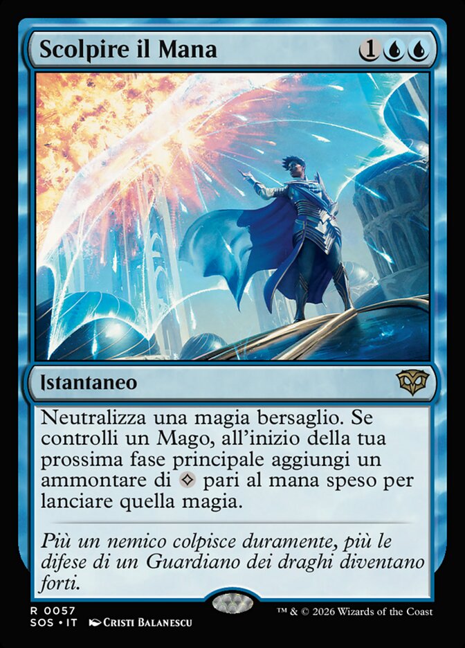 Scolpire il Mana