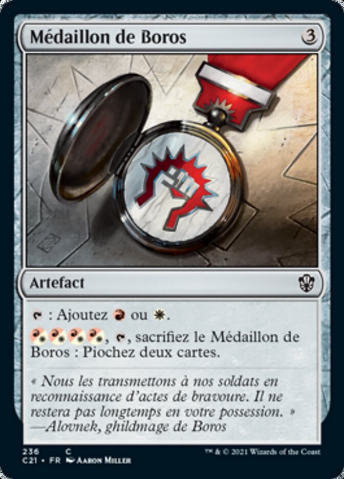 Médaillon de Boros