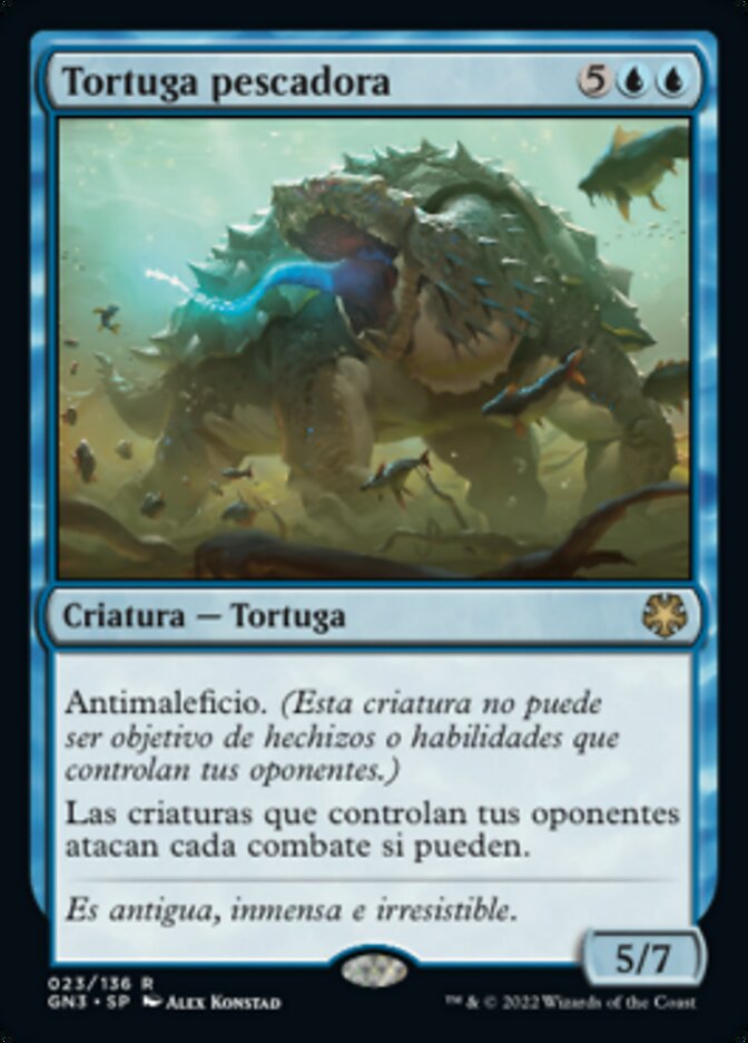 Tortuga pescadora