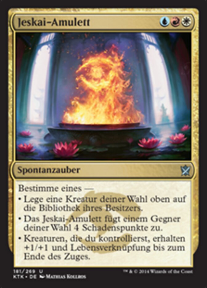 Jeskai-Amulett