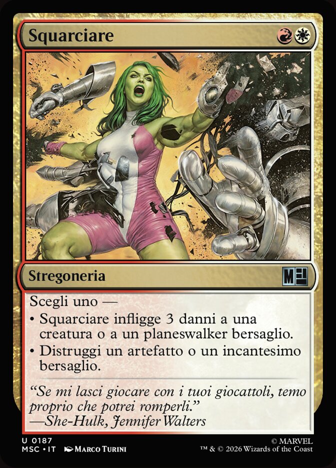 Squarciare