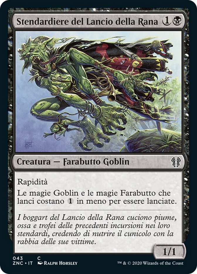 Stendardiere del Lancio della Rana