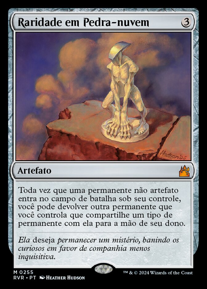 Raridade em Pedra-nuvem