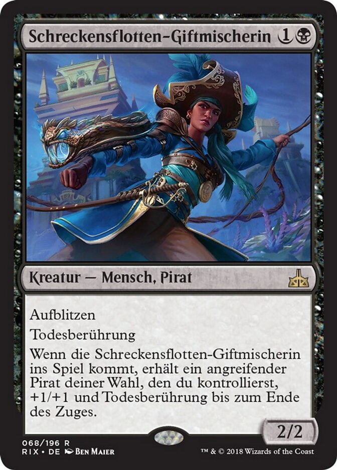 Schreckensflotten-Giftmischerin