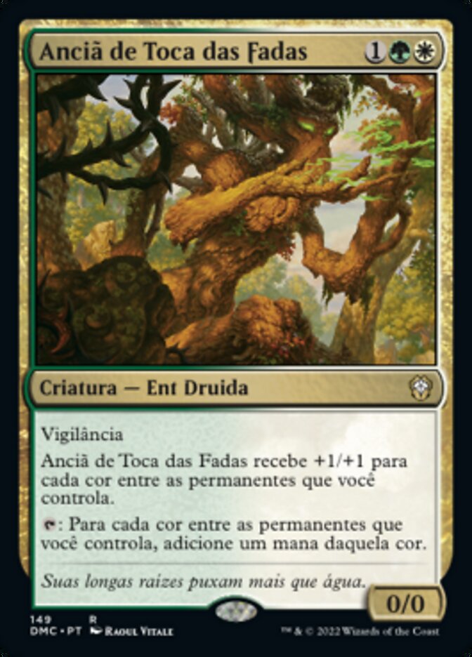 Anciã de Toca das Fadas