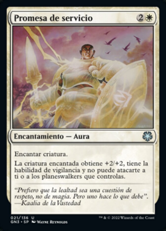 Promesa de servicio