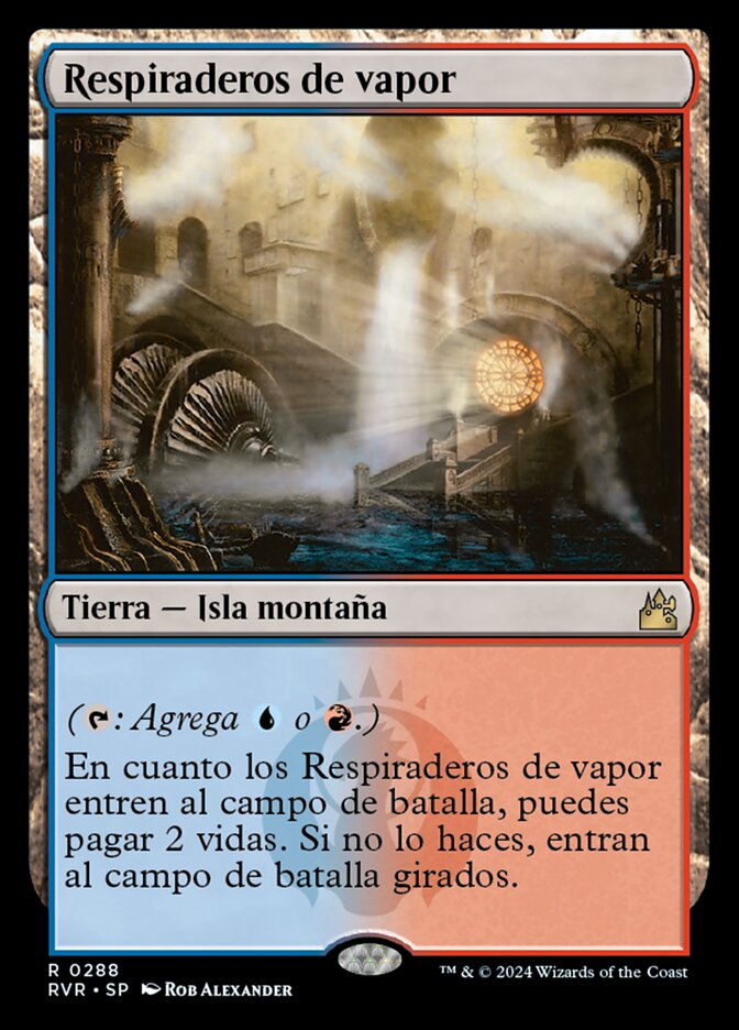 Respiraderos de vapor