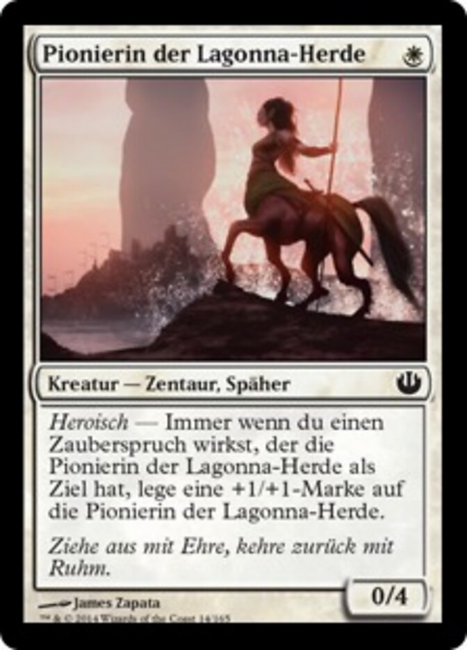 Pionierin der Lagonna-Herde