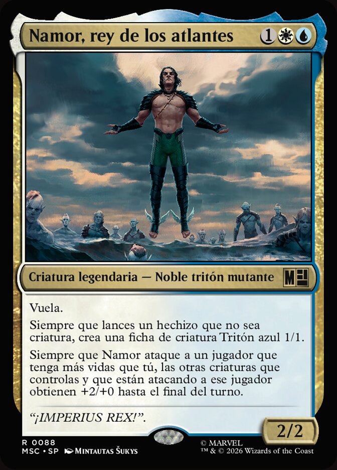 Namor, rey de los atlantes