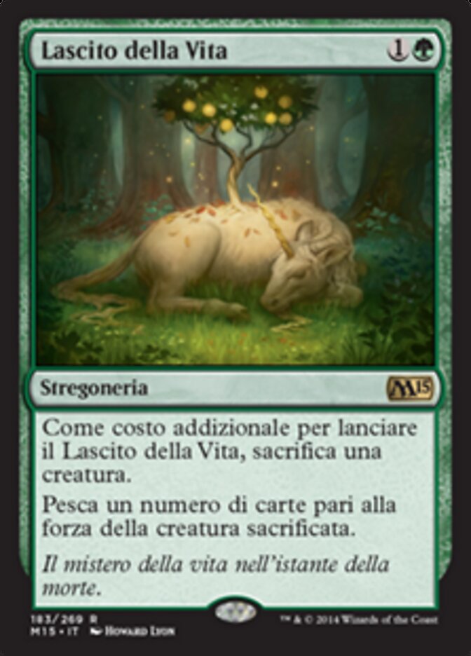 Lascito della Vita
