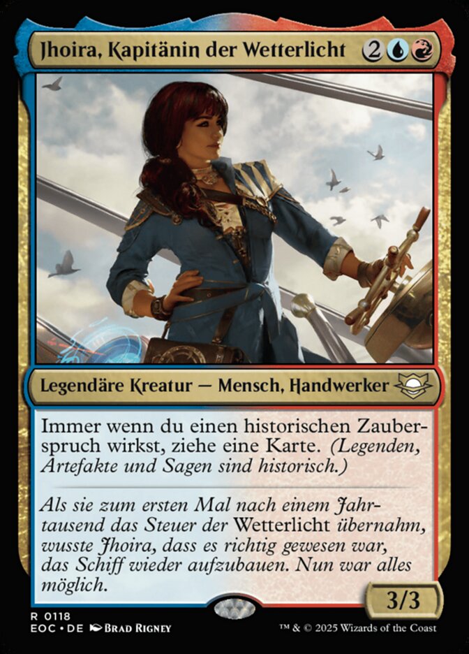 Jhoira, Kapitänin der Wetterlicht
