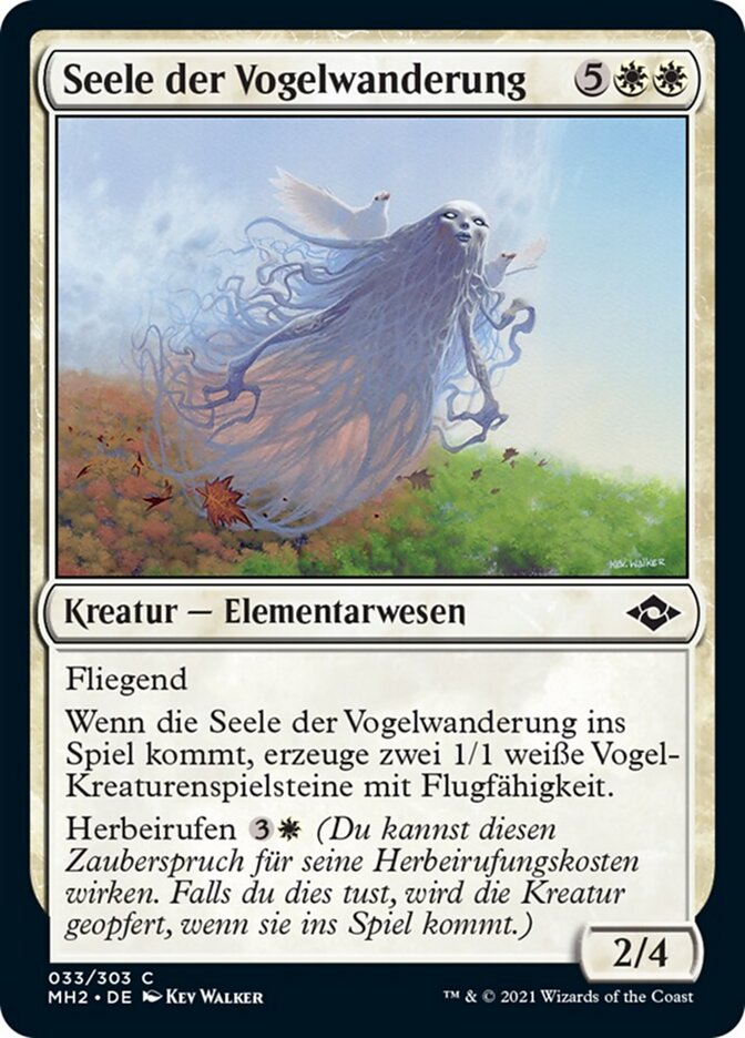 Seele der Vogelwanderung