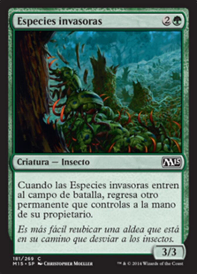 Especies invasoras