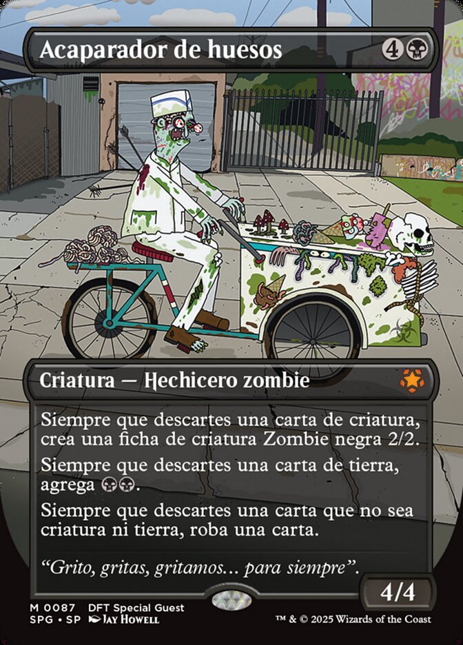 Acaparador de huesos