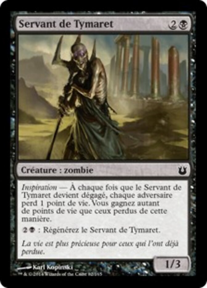 Servant de Tymaret
