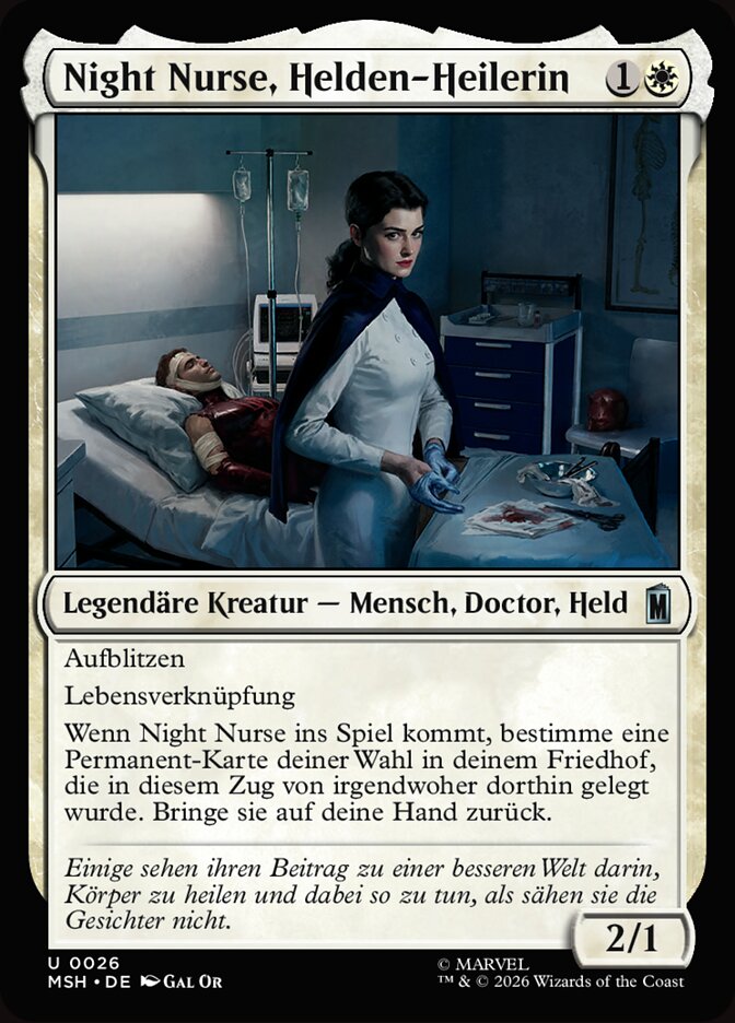 Night Nurse, Helden-Heilerin