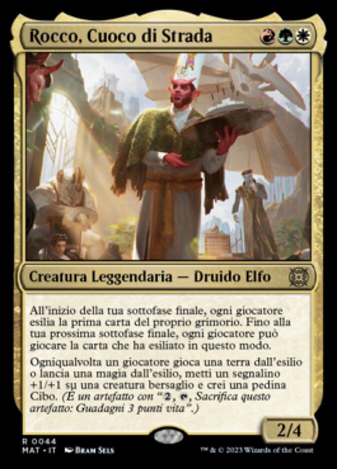 Rocco, Cuoco di Strada