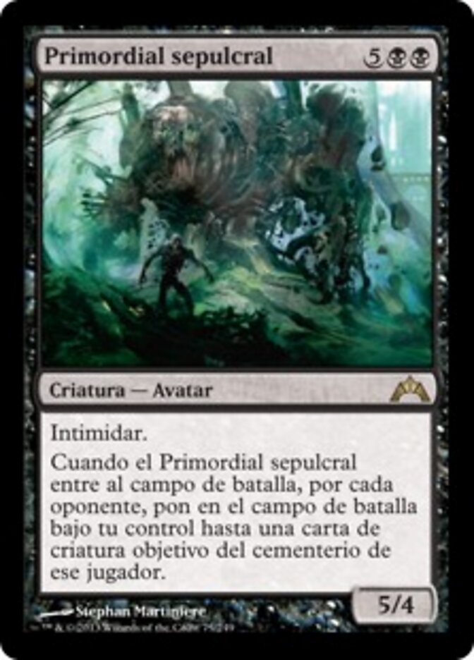 Primordial sepulcral